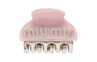 MIU MIU Hair Clips Women's Pink