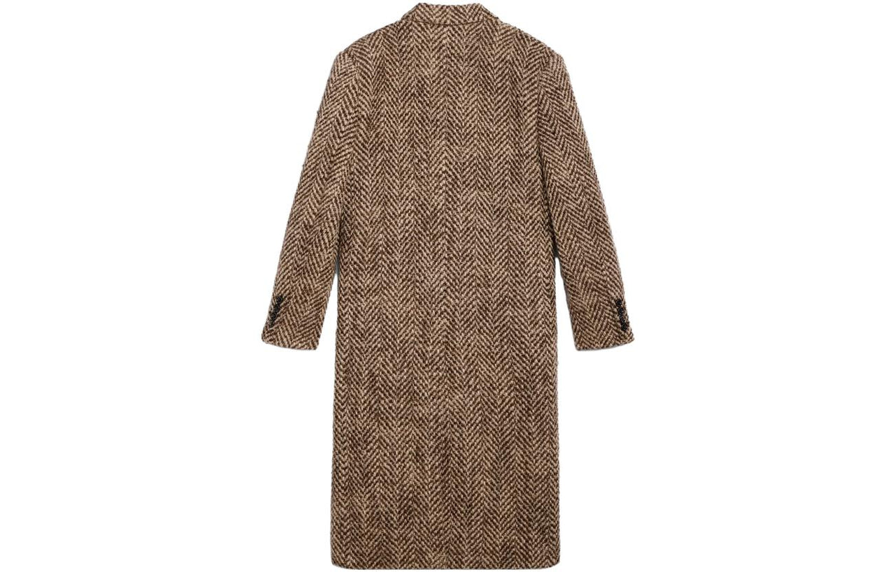 CELINE Coats Women's Brown