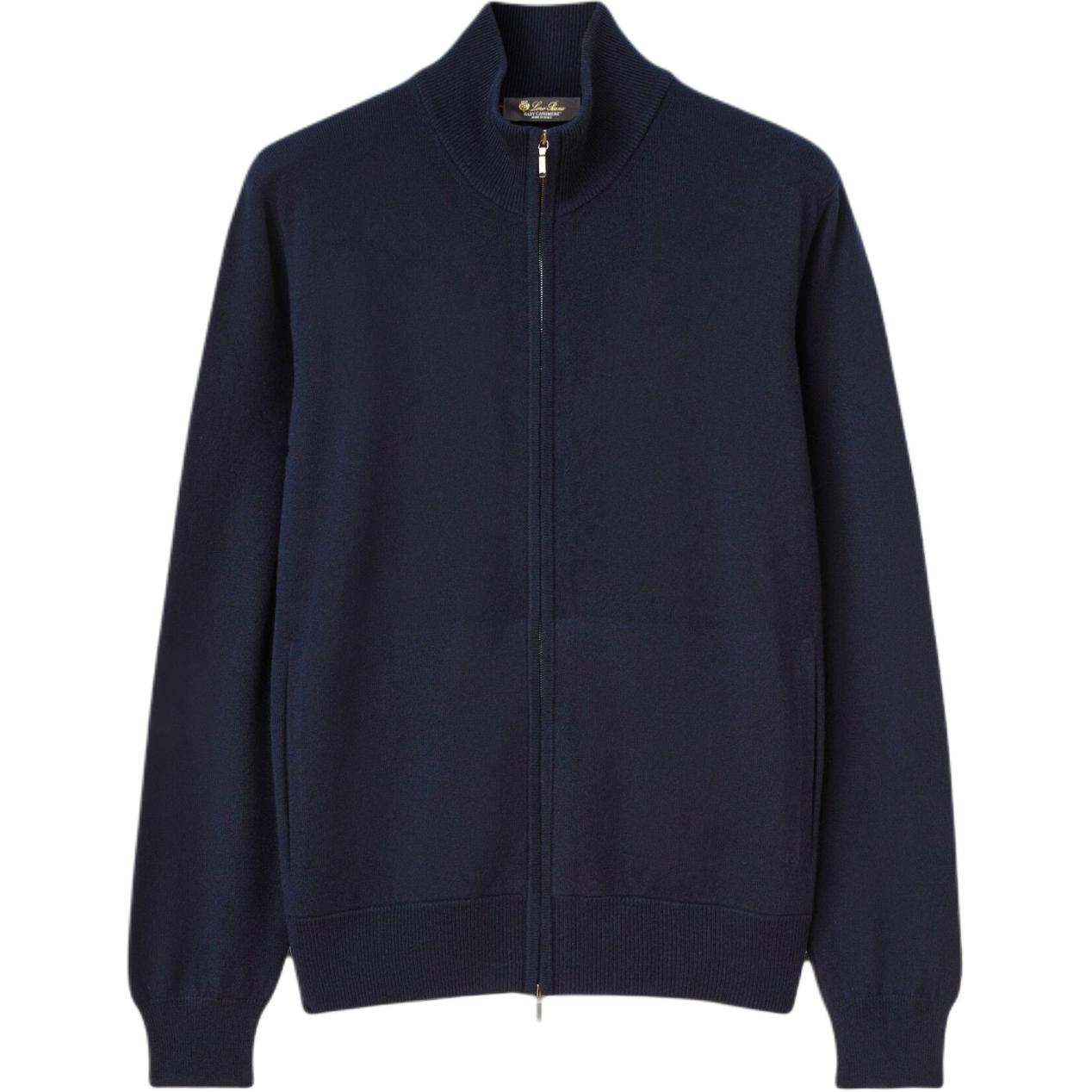 Loro Piana High Neck Zipped Jacket