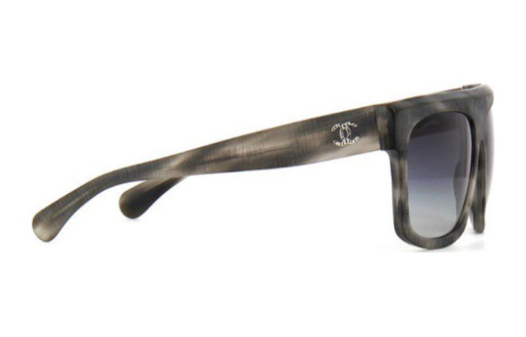 CHANEL - Irregular Shape Sunglasses Women's Gray