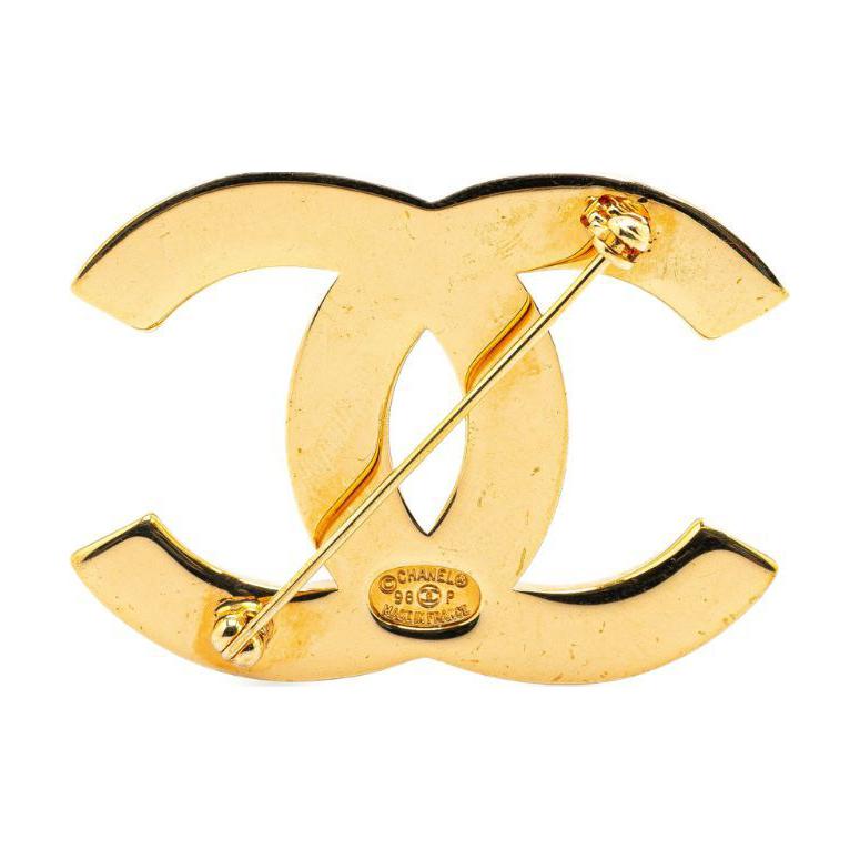 CHANEL 1998 Cc Brooch