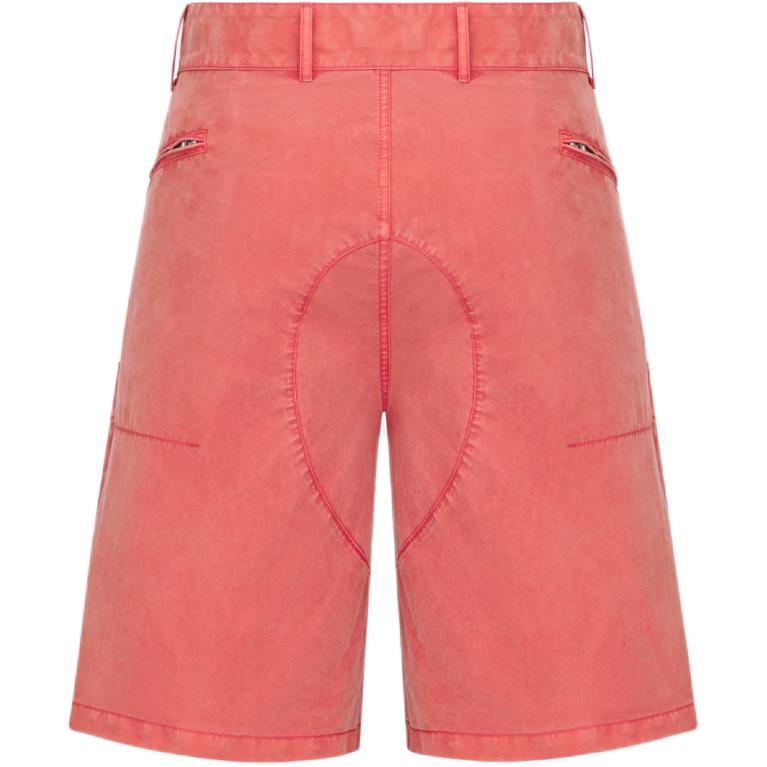 DIOR X Stone Island Cotton Blend Satin Bermuda Shorts