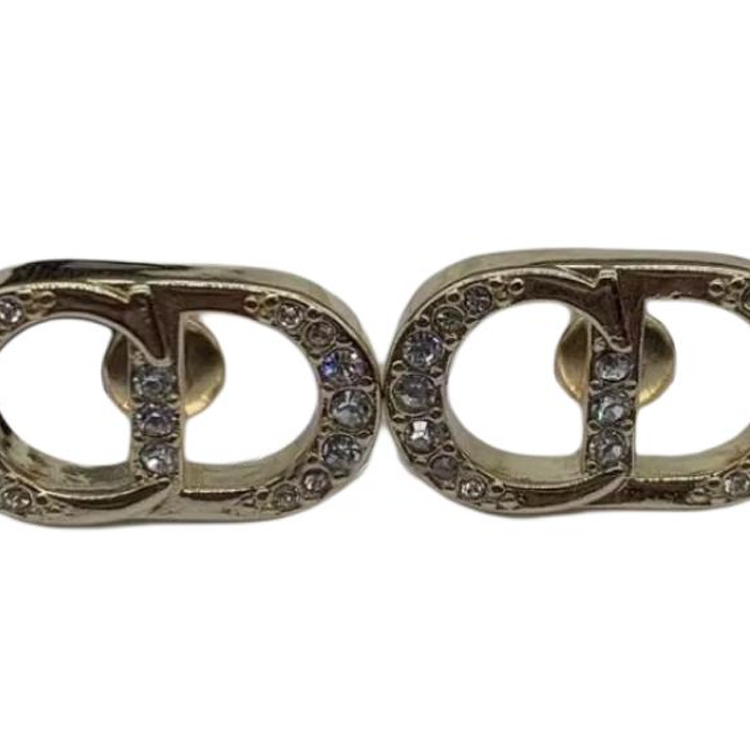 DIOR Sterling Silver Earrings Men's Multicolor
