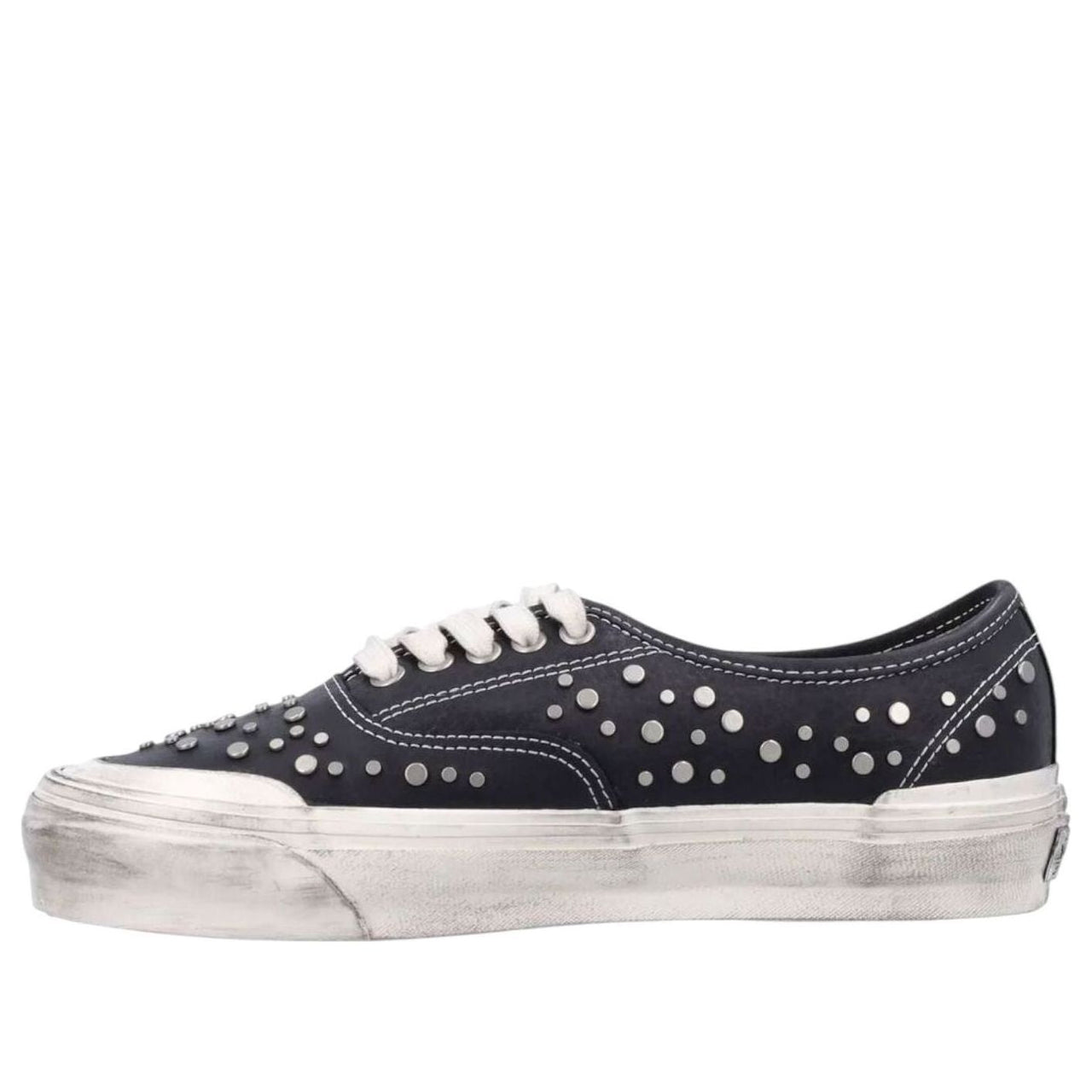 Vans Premium Authentic Studded Leather 'Nocturnal Black' VN000EGZBPR