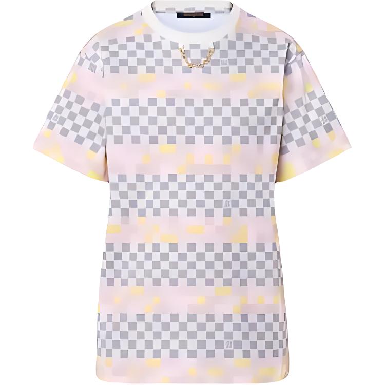 LOUIS VUITTON New Quarterly Products Of LV T-Shirts Women's Multicolor