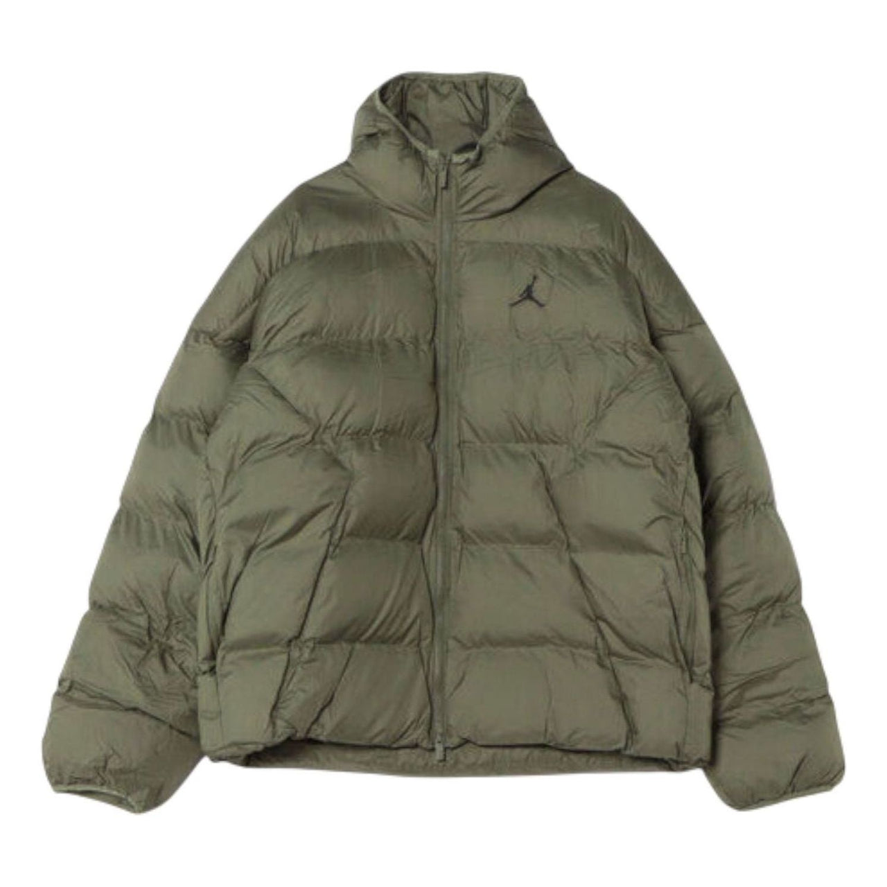 Air Jordan Brooklyn Therma-FIT Puffer Jacket 'Medium Olive Black' HV0532-222