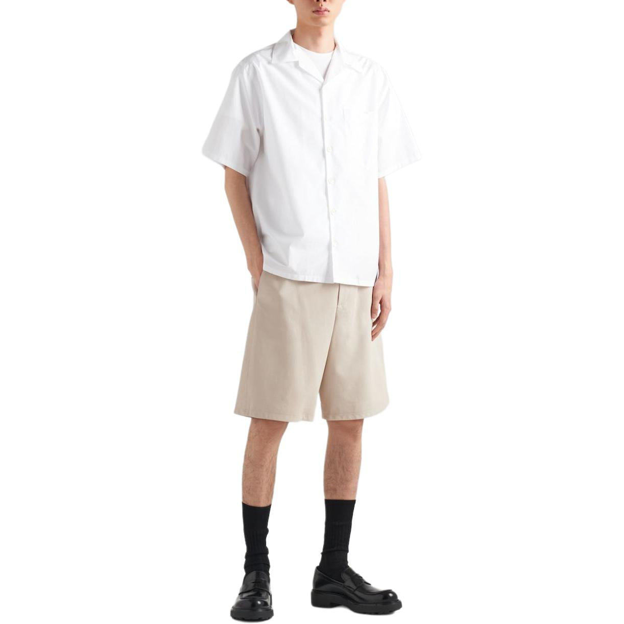 PRADA Casual Shorts Men's Chalk White