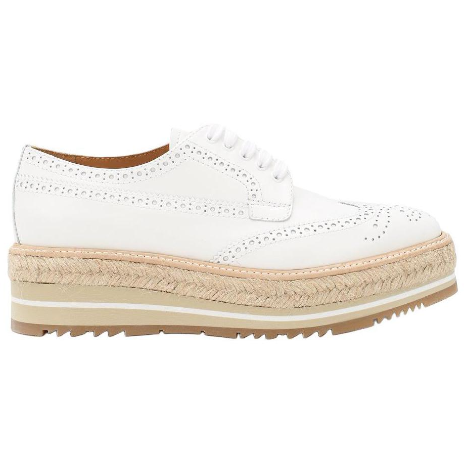PRADA Derby Shoes Women's White