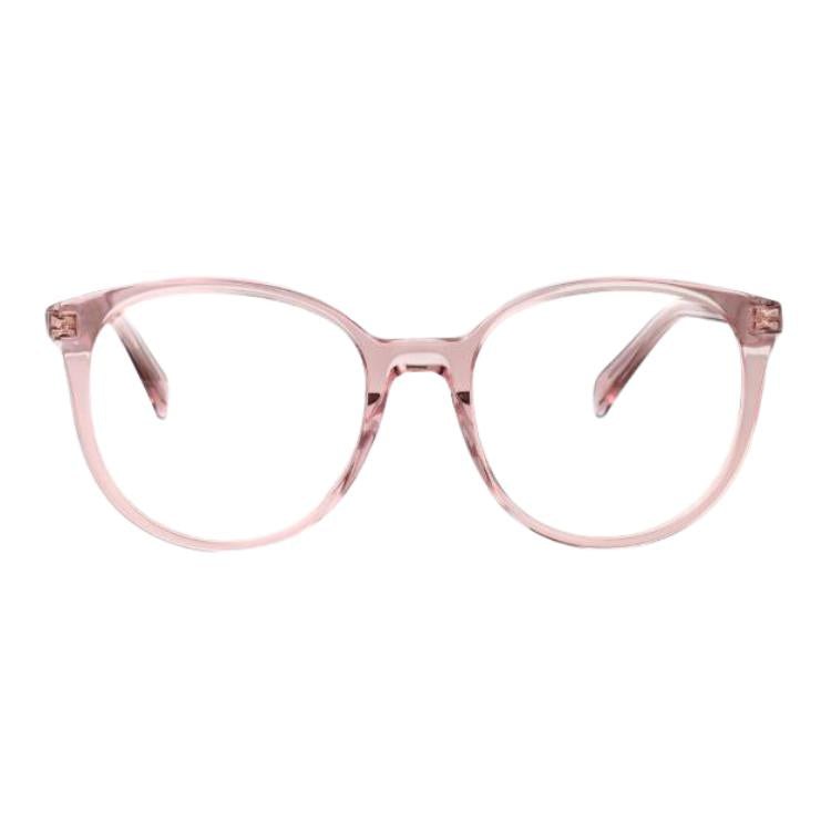 CELINE Acetate Square Eyeglass Frames Unisex Pink