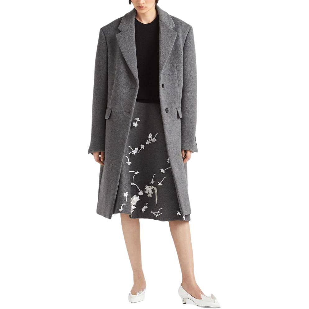 PRADA Casual Short Skirts Women's Gray