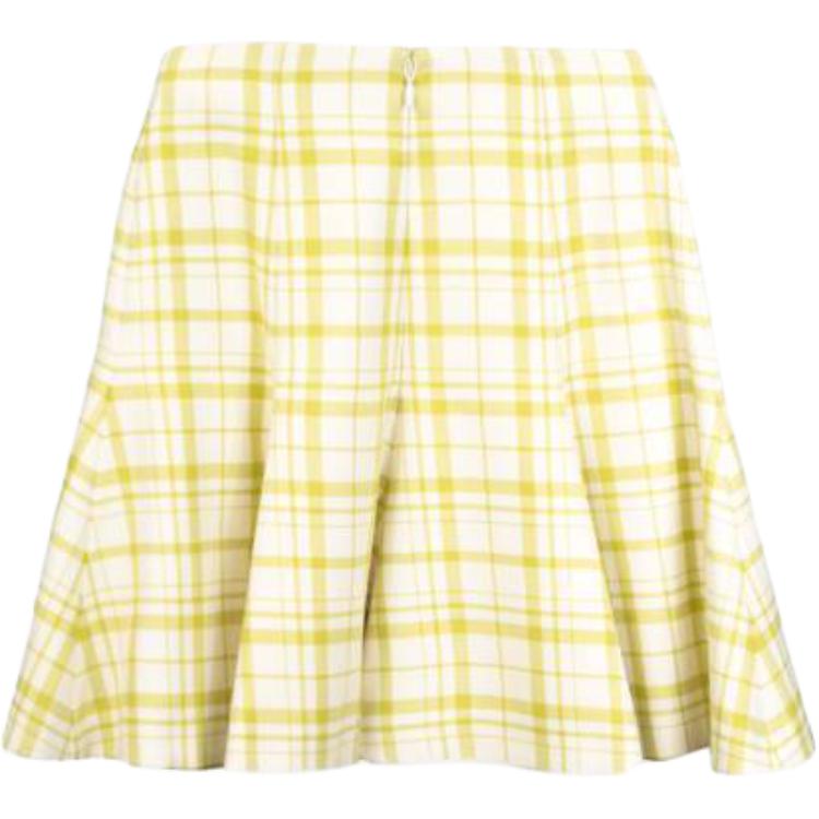 DIOR Casual Short Skirts Women's Yellow