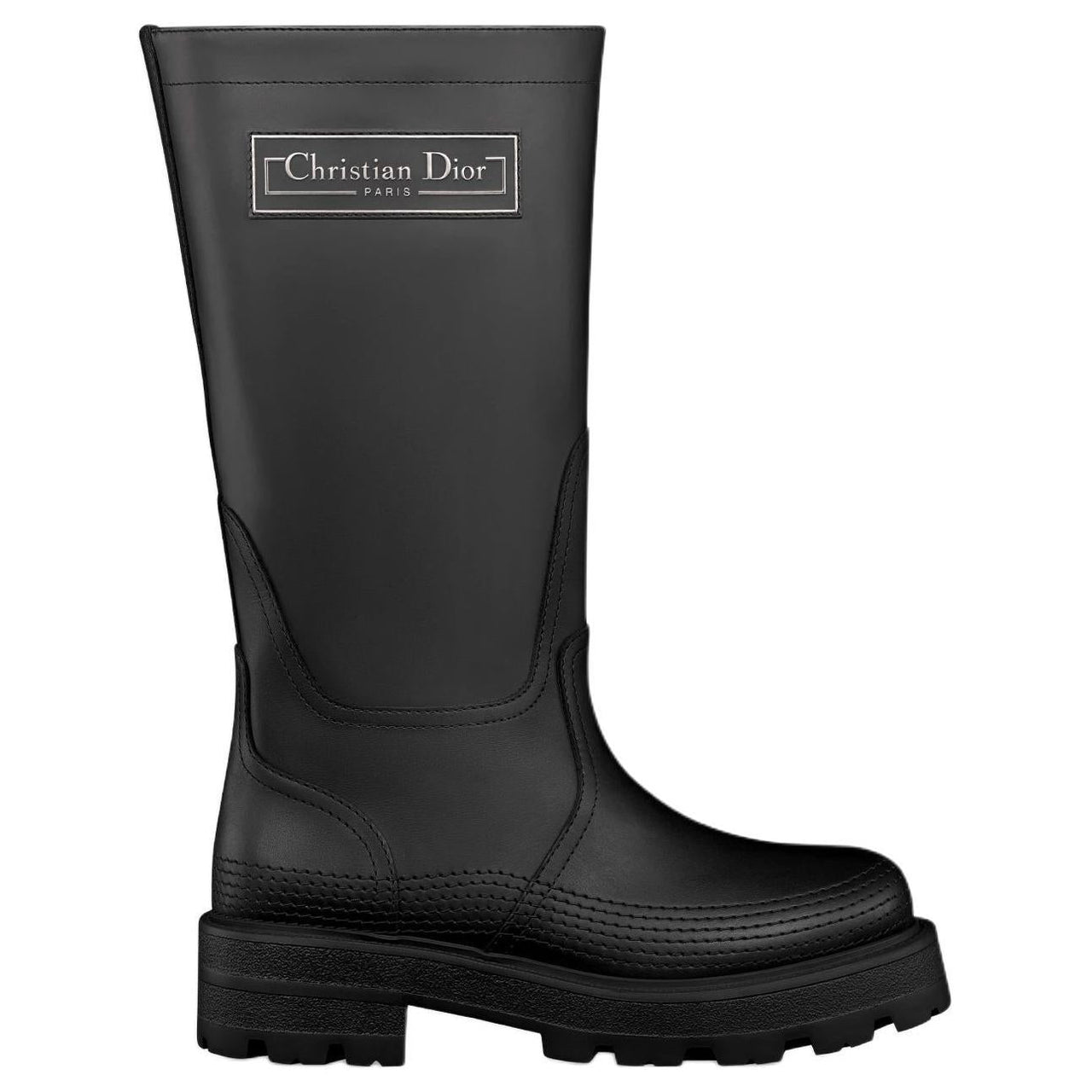 DIOR D-Scots Ankle Boots Women's Black
