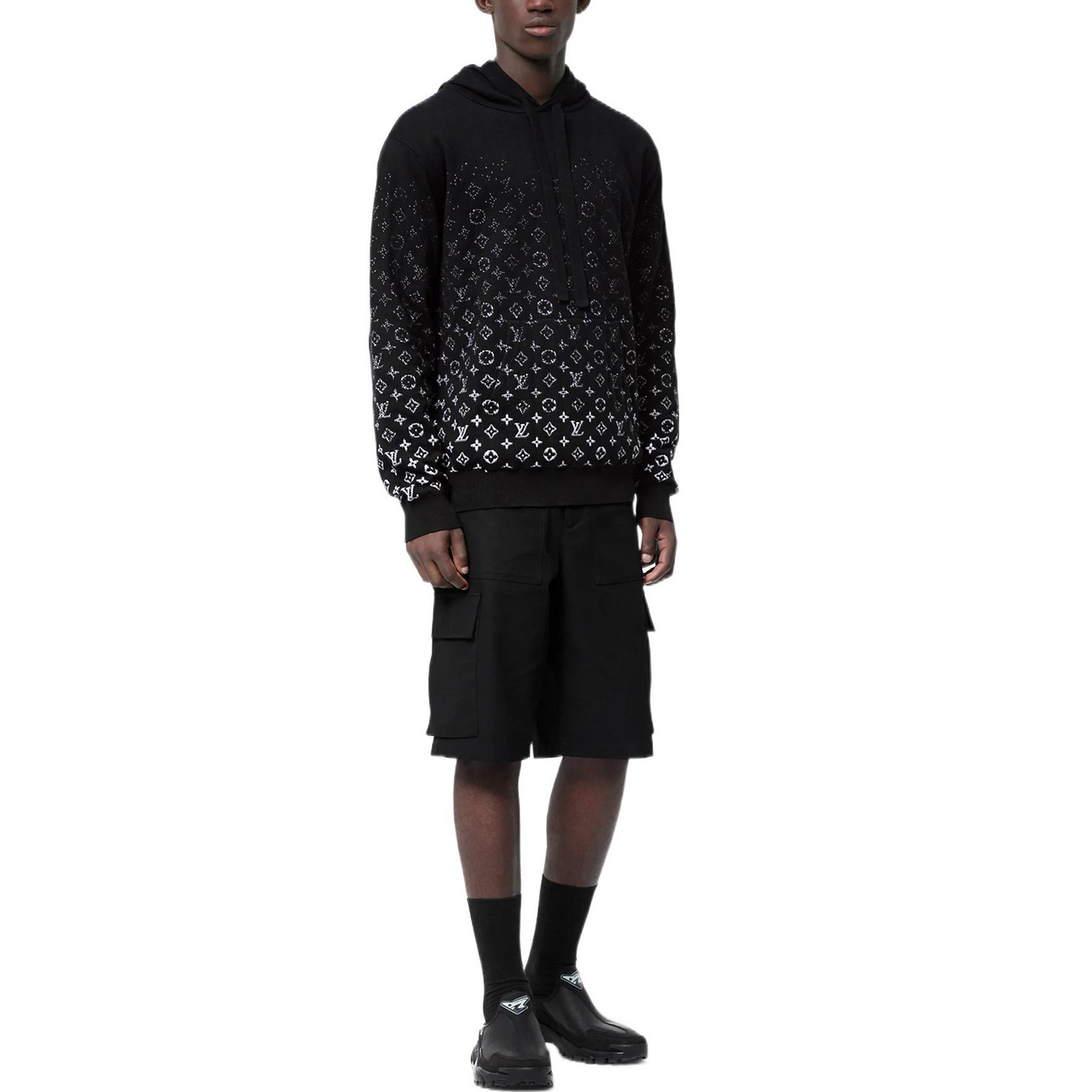 LOUIS VUITTON 1ABIYY Monogram Gradient Hoodie