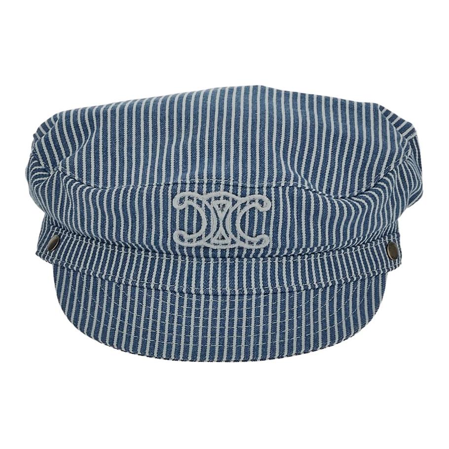 CELINE Cotton Berets Women's Blue