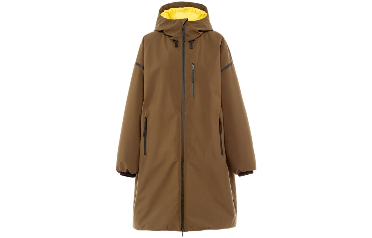 PRADA Coats Women's Brown