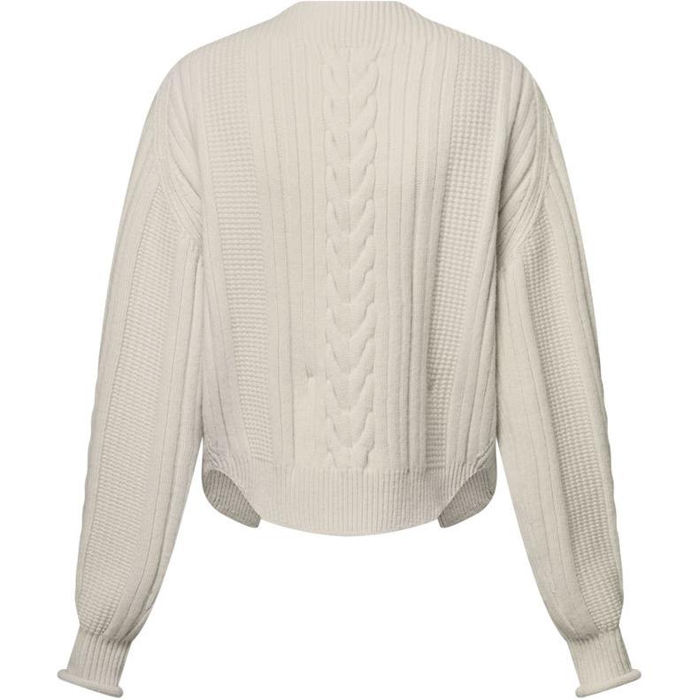 LOUIS VUITTON Cable Knit Strap Cardigan