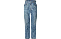 LOUIS VUITTON X Yayoi Kusama SS23 Pumpkin Jeans Men's Blue
