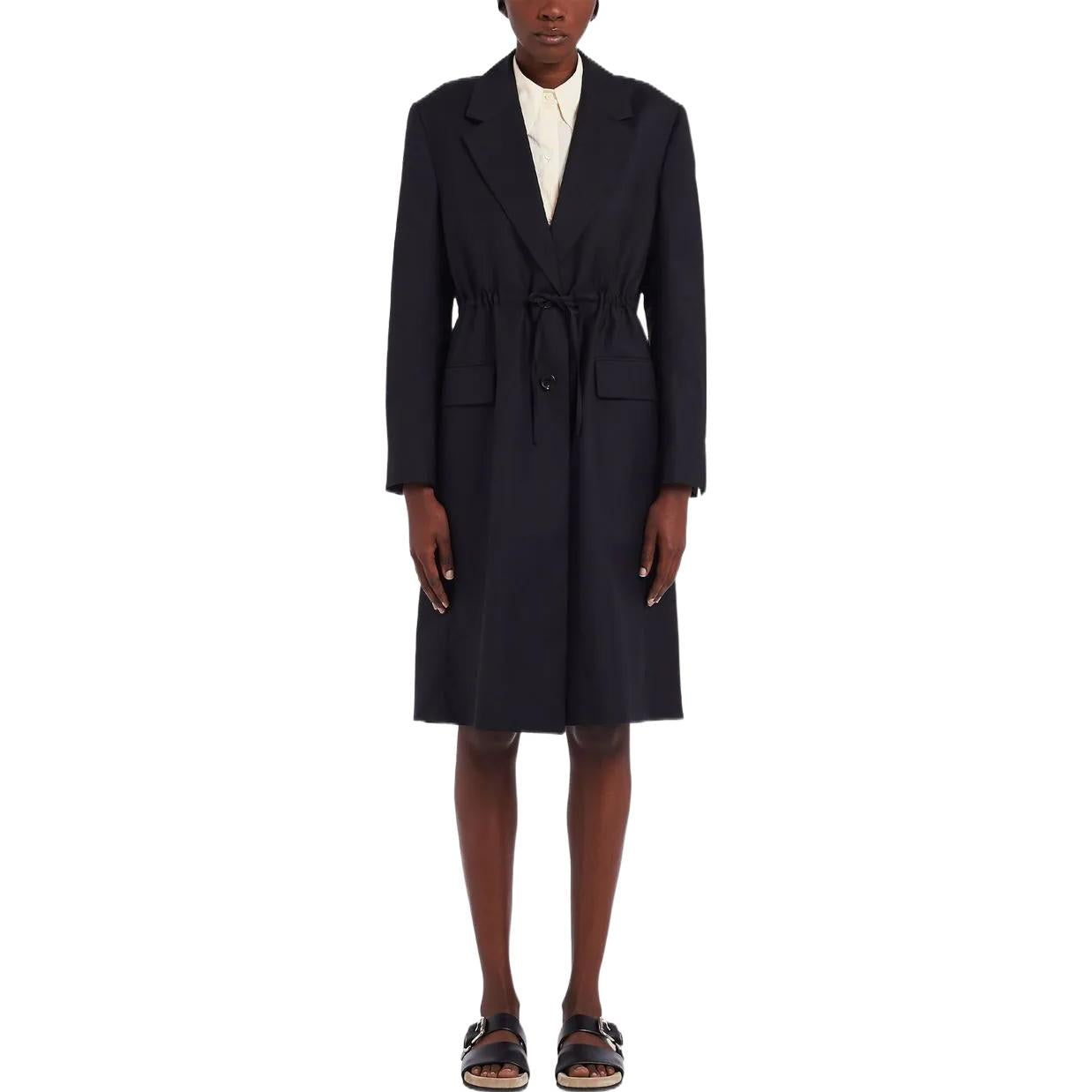 PRADA Coats Women's Black
