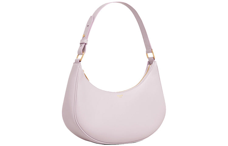 CELINE AVA Smooth Cow Leather Shoulder Bag Handbag Women's Peony Pink/Light Pink