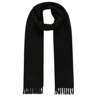 PRADA Knit Scarves Unisex Black