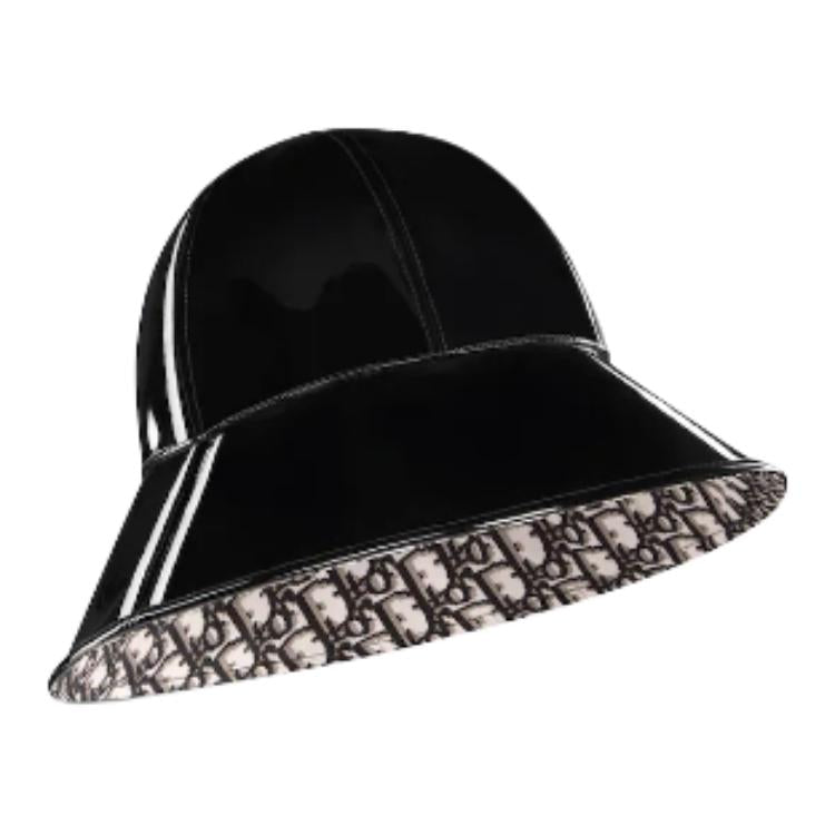 DIOR Polyester Bucket Hats Women's Black