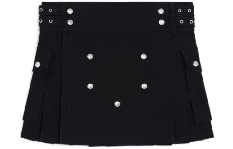 CELINE Casual Short Skirts Women's Black