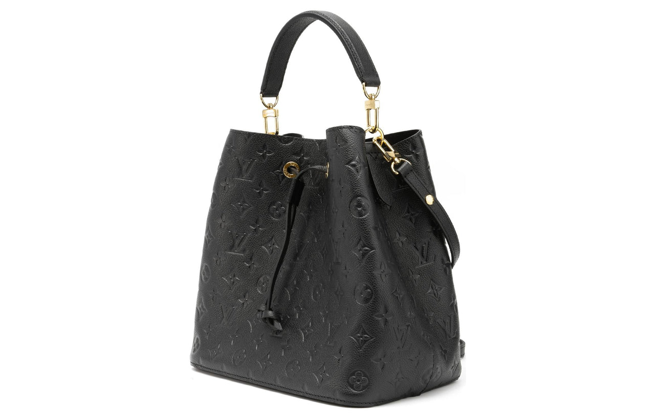 LOUIS VUITTON Neonoe Bag Mm Monogram Empriente Black