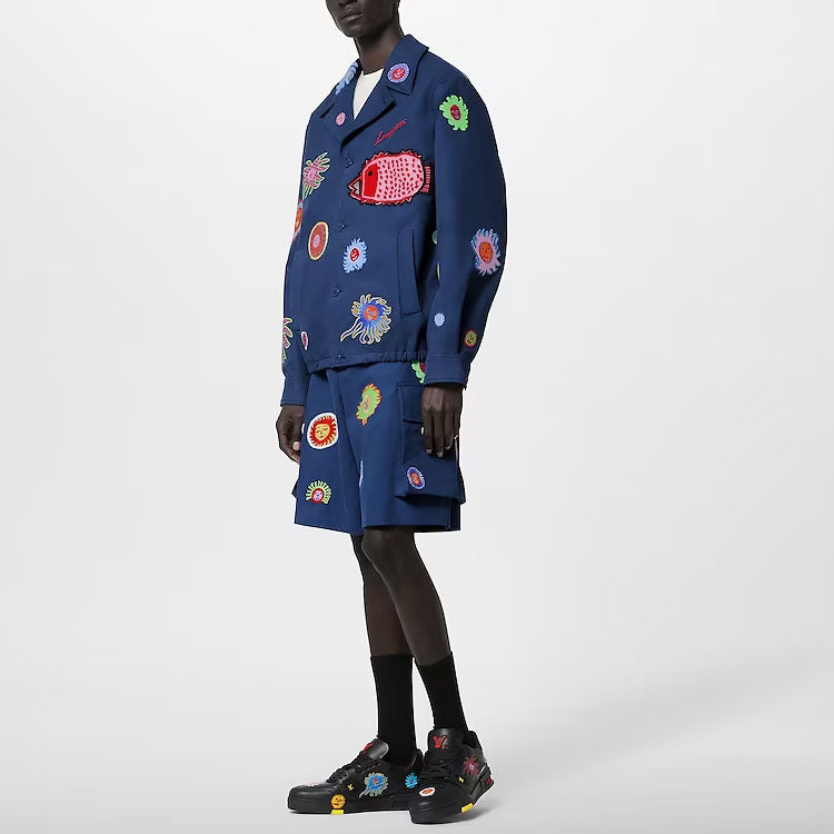 LOUIS VUITTON Jackets & Coats Men's Blue