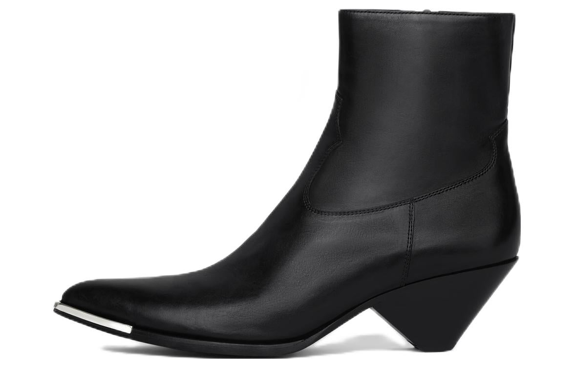 CELINE Fashion Ankle Boots Men's Black