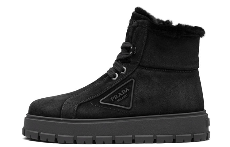 PRADA Ankle Boots Women's Black