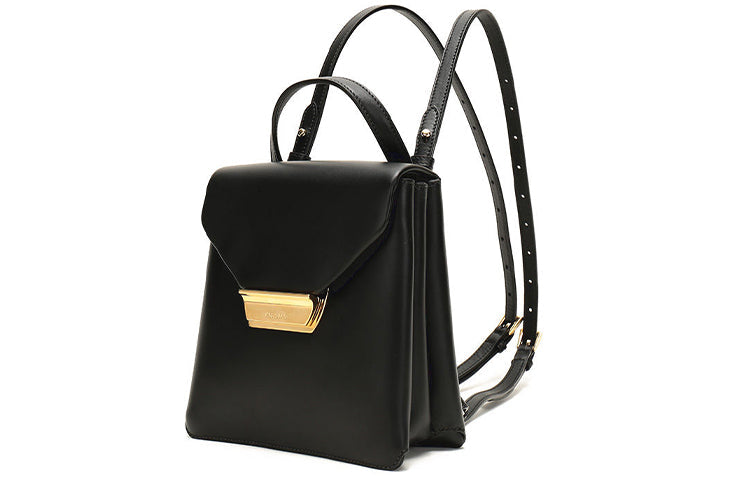 PRADA Cow Leather Backpack Women's Black