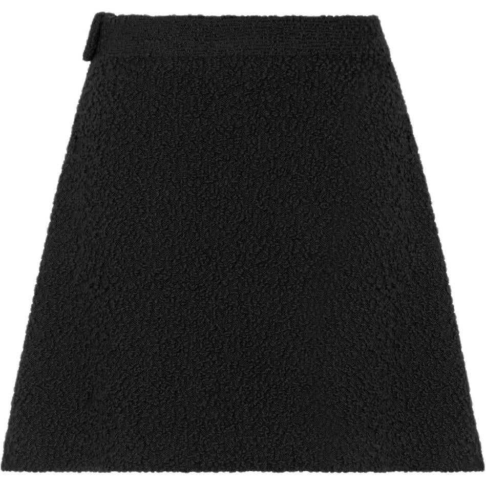 DIOR Casual Short Skirts Women's Black