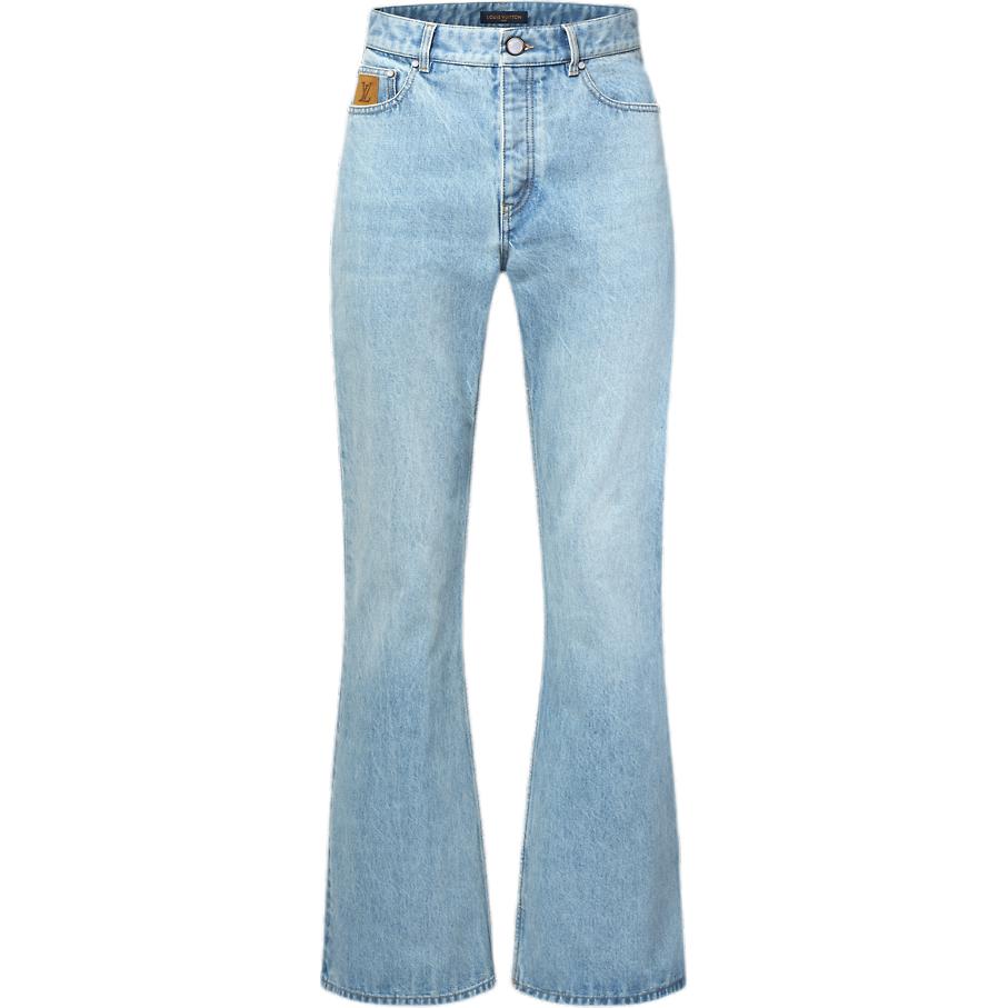 LOUIS VUITTON Flared Fit Denim Pants