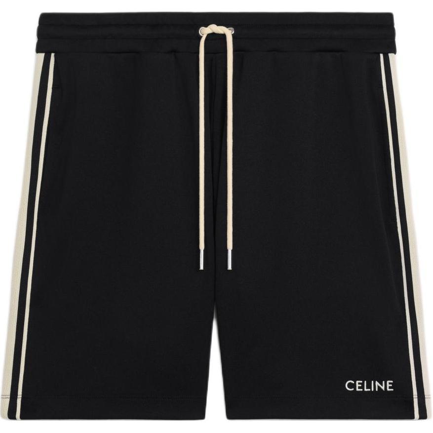 CELINE Double Face Jersey Tracksuit Shorts