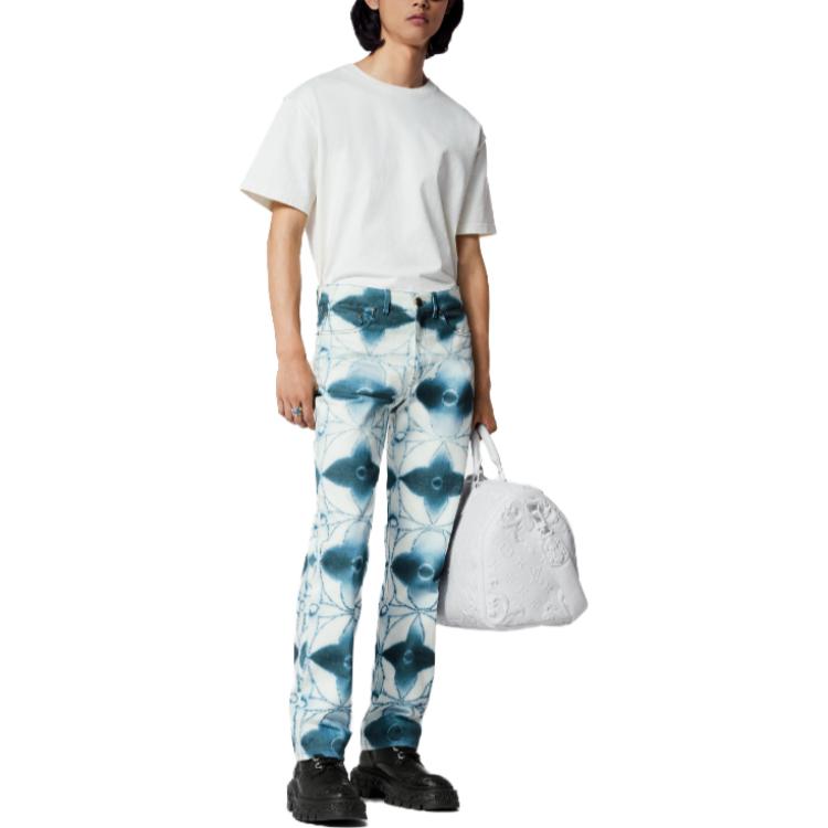 LOUIS VUITTON Jeans Men Blue