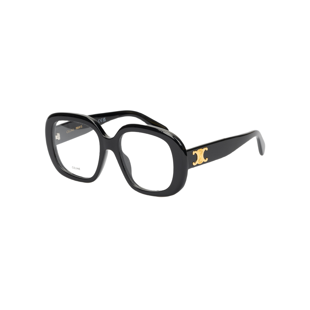 CELINE Acetate Square Eyeglass Frames Unisex