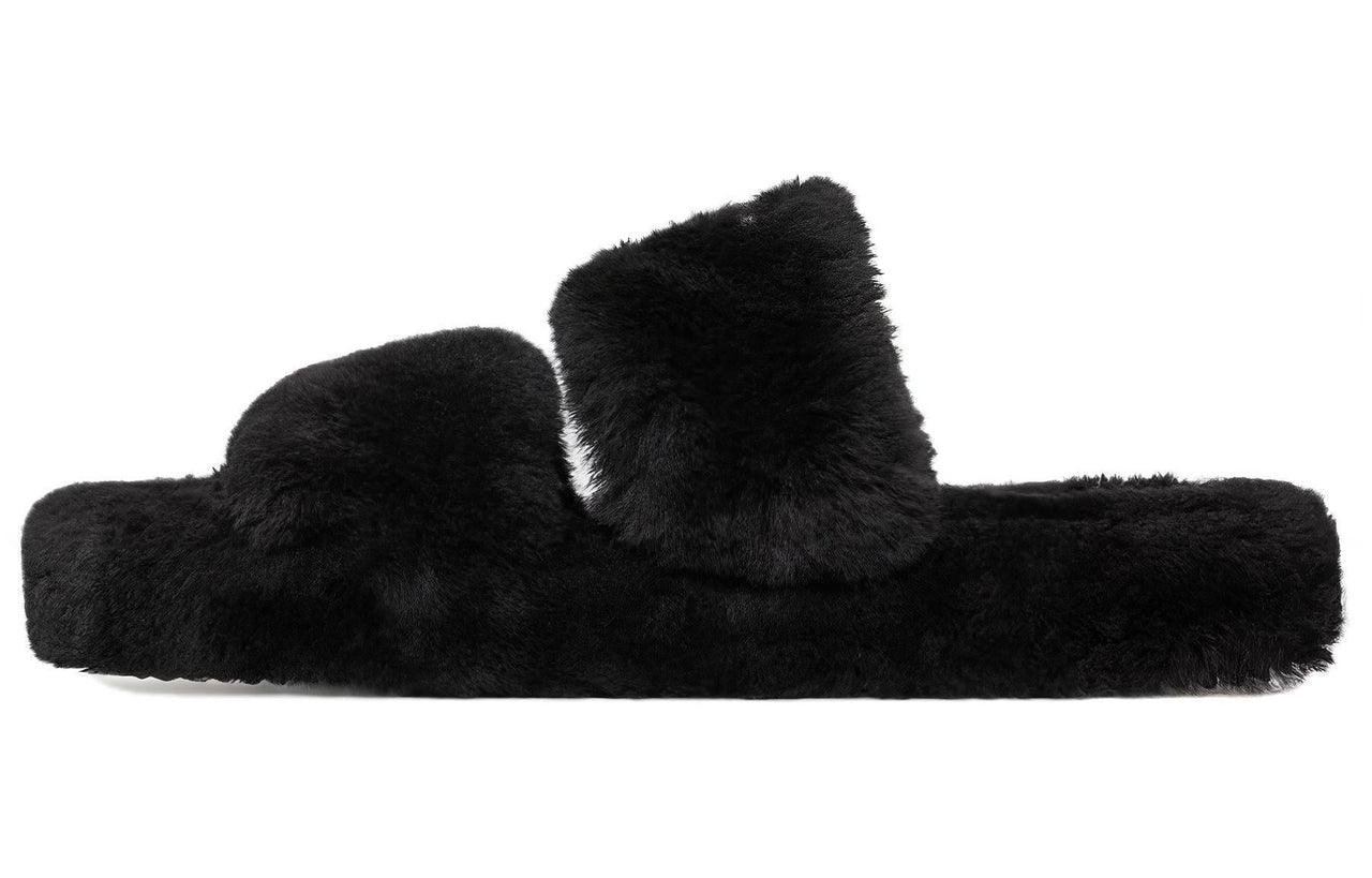 CELINE Casual Slippers 0.5cm Women's Black