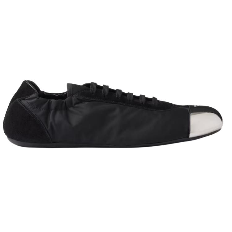 PRADA Collapse Low Top Casual Shoes Women's Black