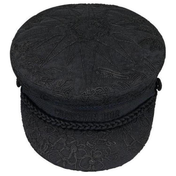 DIOR Cotton Hats & Caps Women's Black
