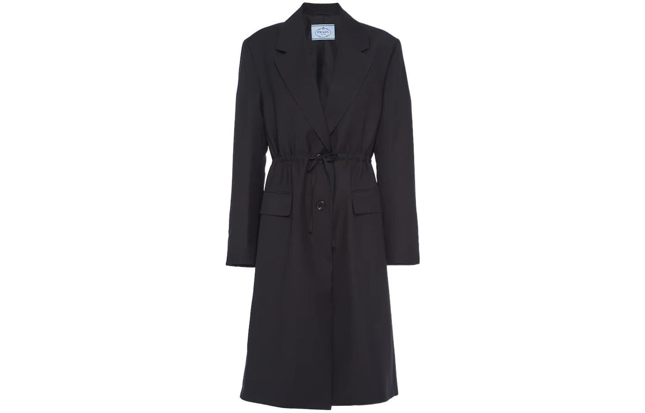 PRADA Coats Women's Black