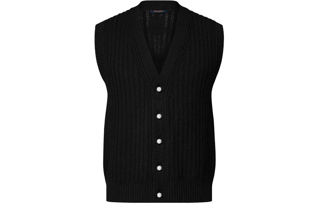 LOUIS VUITTON SS24 Tank Tops Men's Black