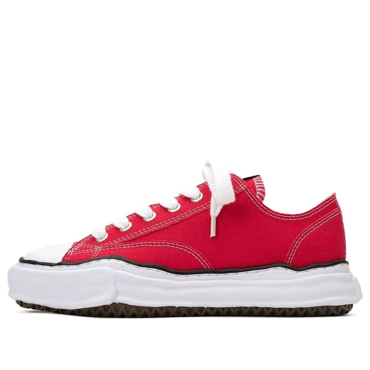 Maison MIHARA YASUHIRO Peterson OG Sole Canvas Low 'Red' A01FW702-RED