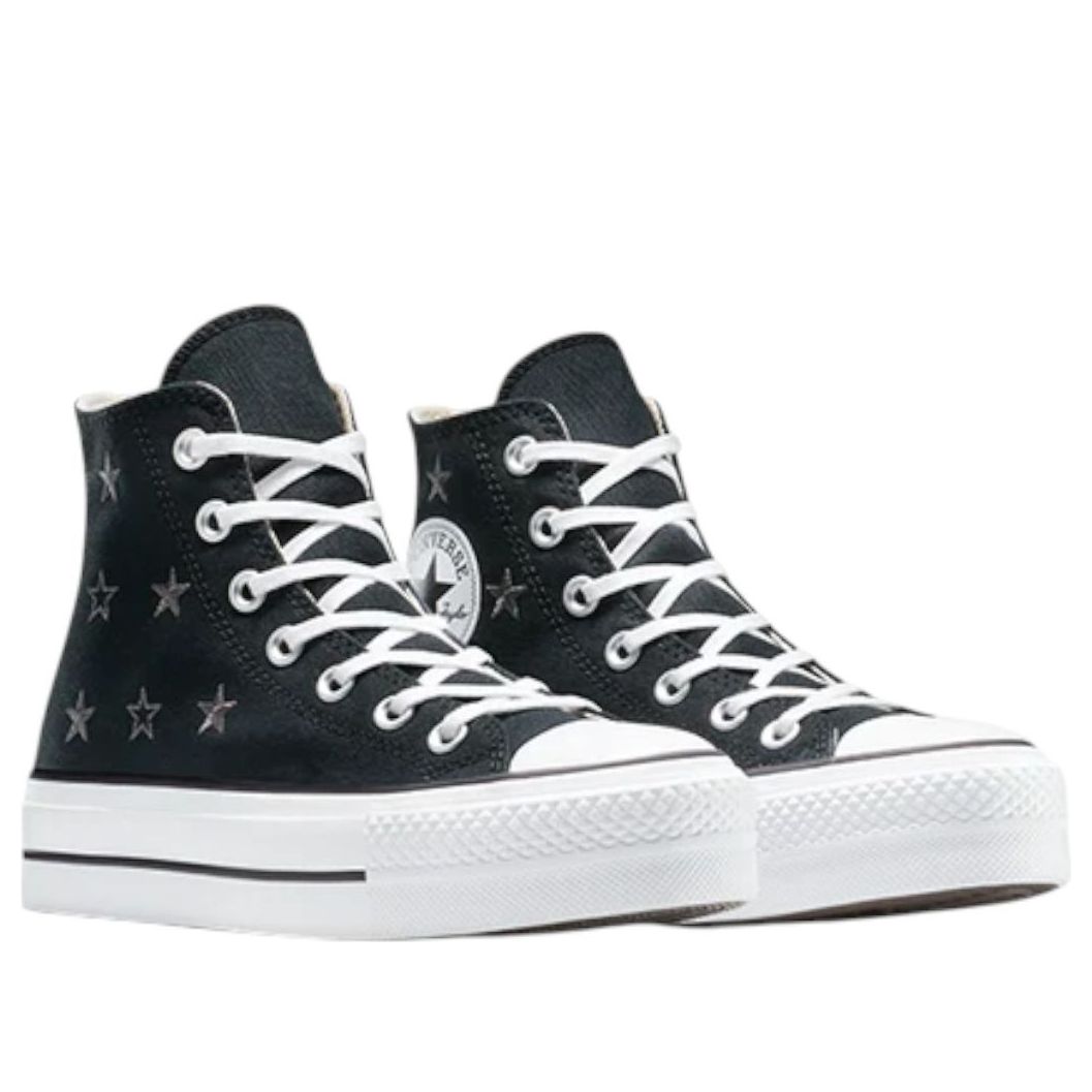 (WMNS) Converse Chuck Taylor All Star Lift Platform Celestial 'Black Natural Ivory' A15537C
