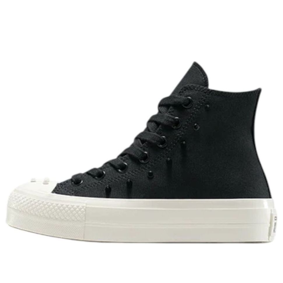 (WMNS) Converse Chuck Taylor All Star Lift Platform Spikes 'Black Vintage White' A15540C
