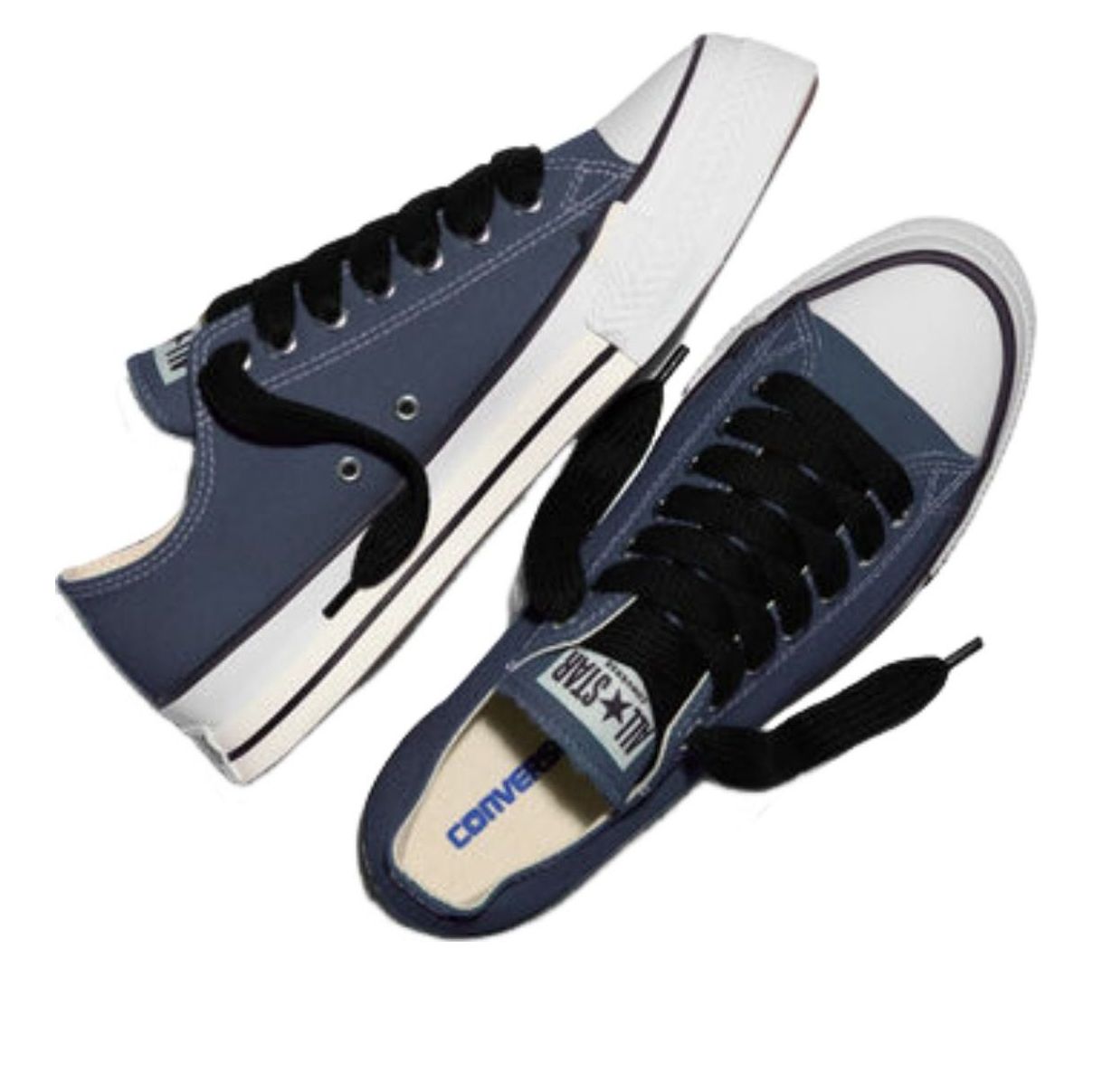 Converse Chuck Taylor Throwback Low 'Navy Vintage White' A18107C