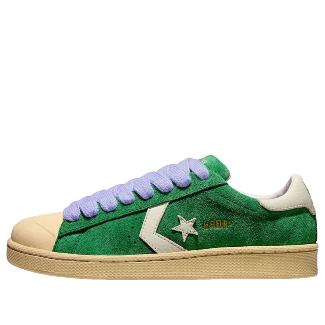 Converse x Golf Le Fleur Tyler The Creator Pro Leather 'Banana Crepe Lavender' A20366C