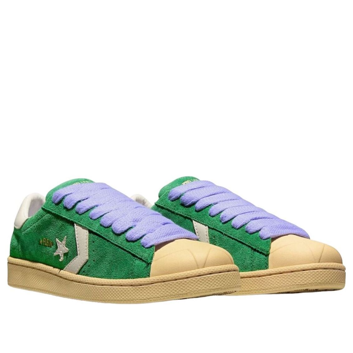 Converse x Golf Le Fleur Tyler The Creator Pro Leather 'Banana Crepe Lavender' A20366C