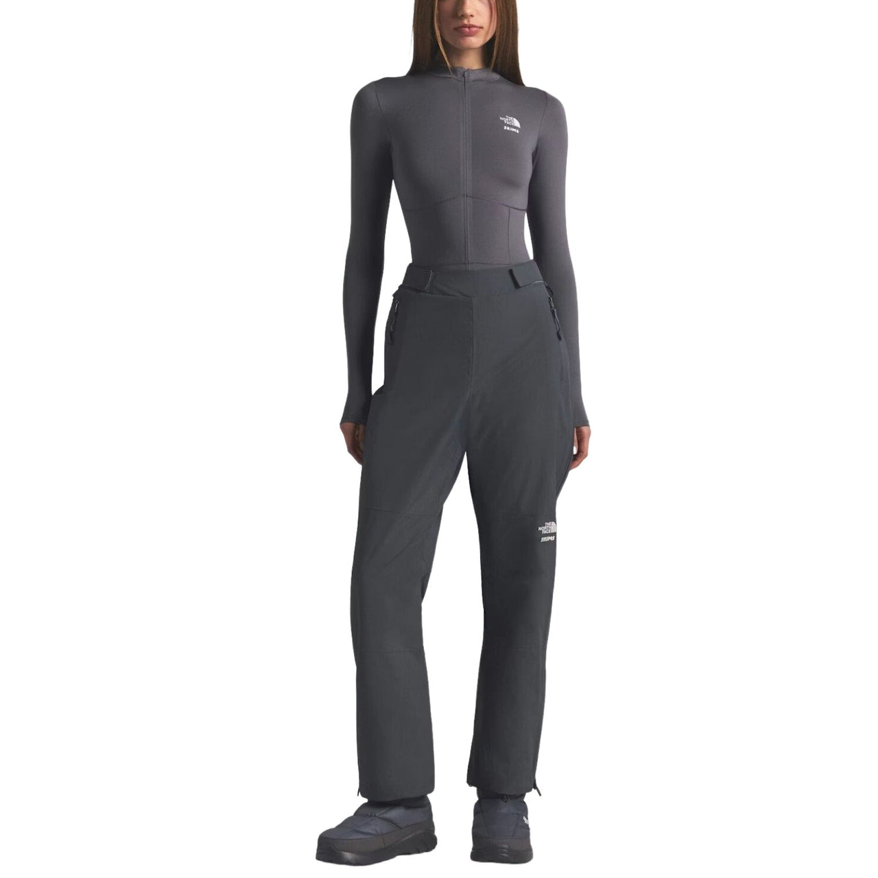 (WMNS) The North Face x SKIMS FW25 Seam Tape Pant 'Gunmetal' NF0A82Z7-T8L