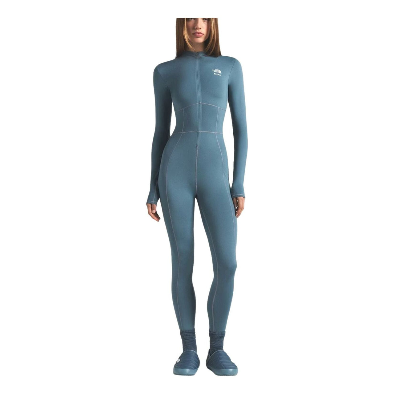 (WMNS) The North Face x SKIMS FW25 Refina BodySuit 'Kyanite' NF0A8EDS-T8Q