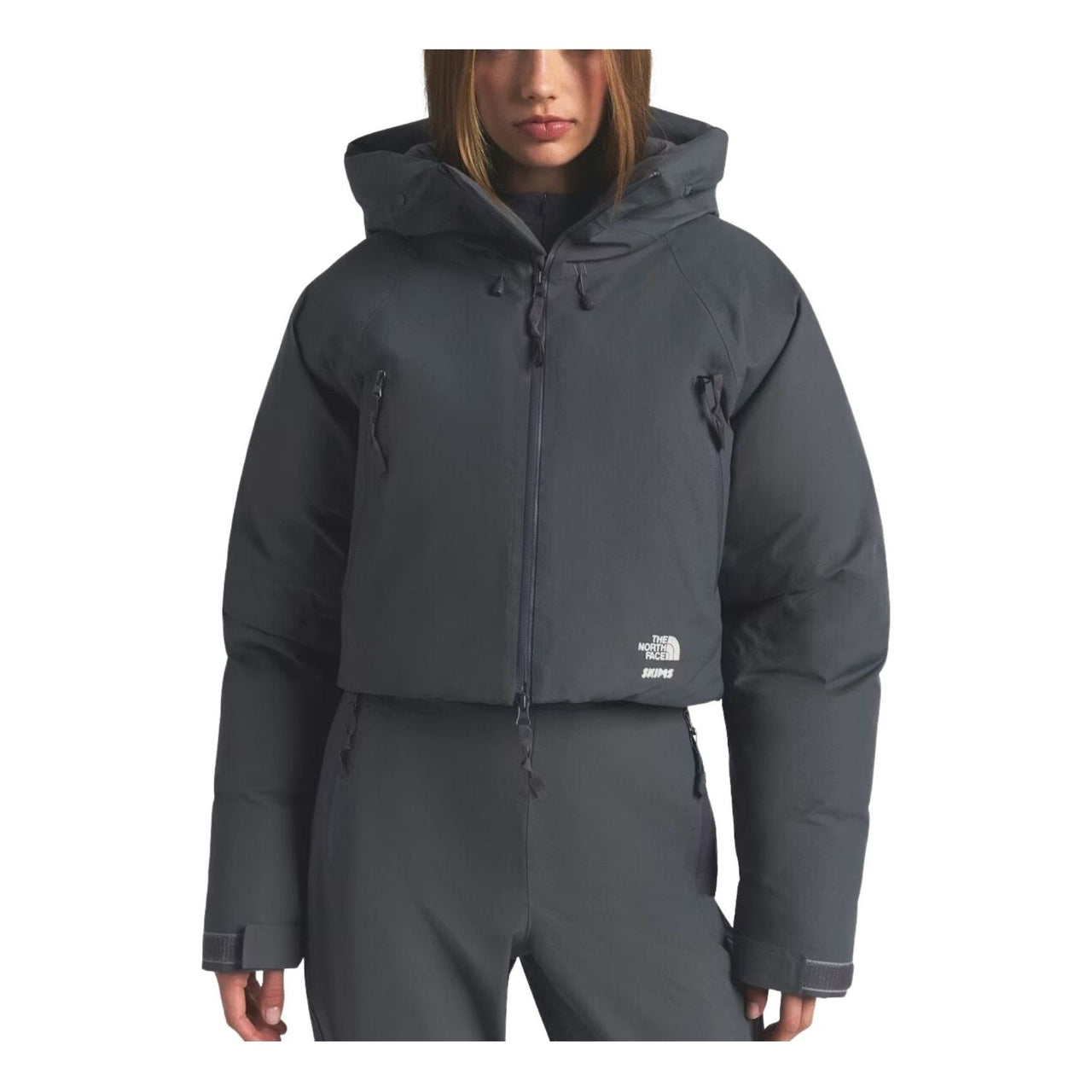(WMNS) The North Face x SKIMS FW25 Insulated Shell Jacket 'Gunmetal' NF0A8JJP-T8L